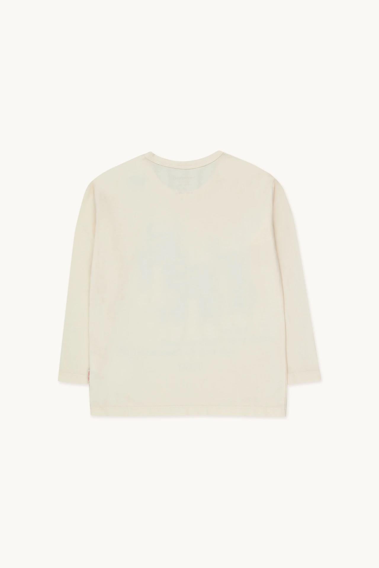 Tiny Poodle Tee, light cream- Tiny Cottons