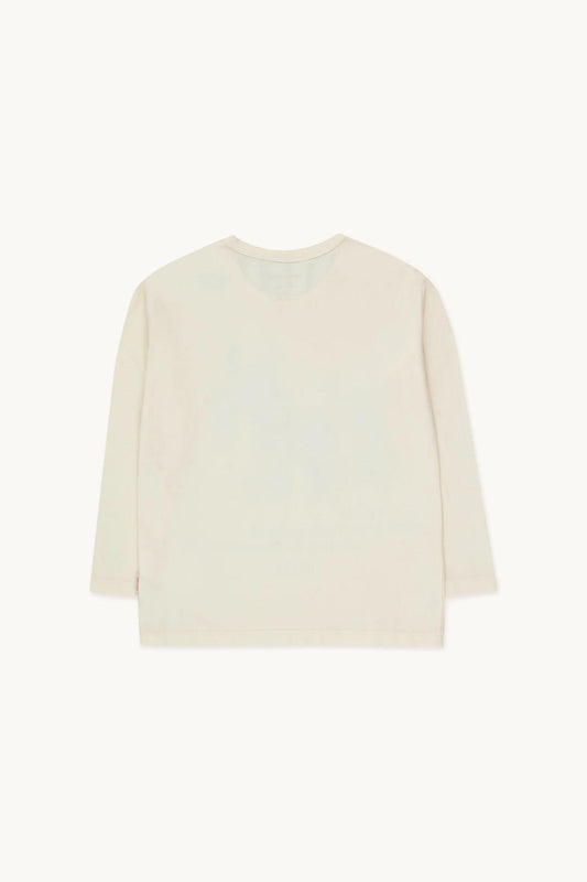 Tiny Poodle Tee, light cream- Tiny Cottons