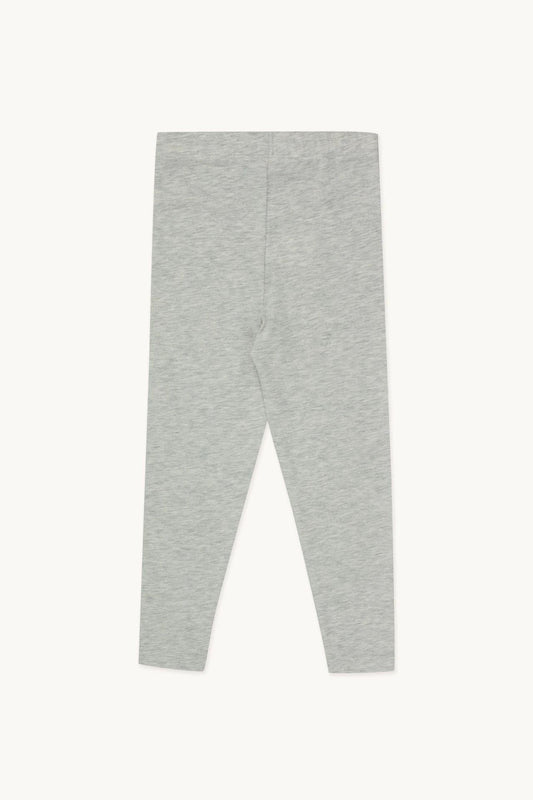 Hearts Leggings, Light Grey Heather- Tiny Cottons