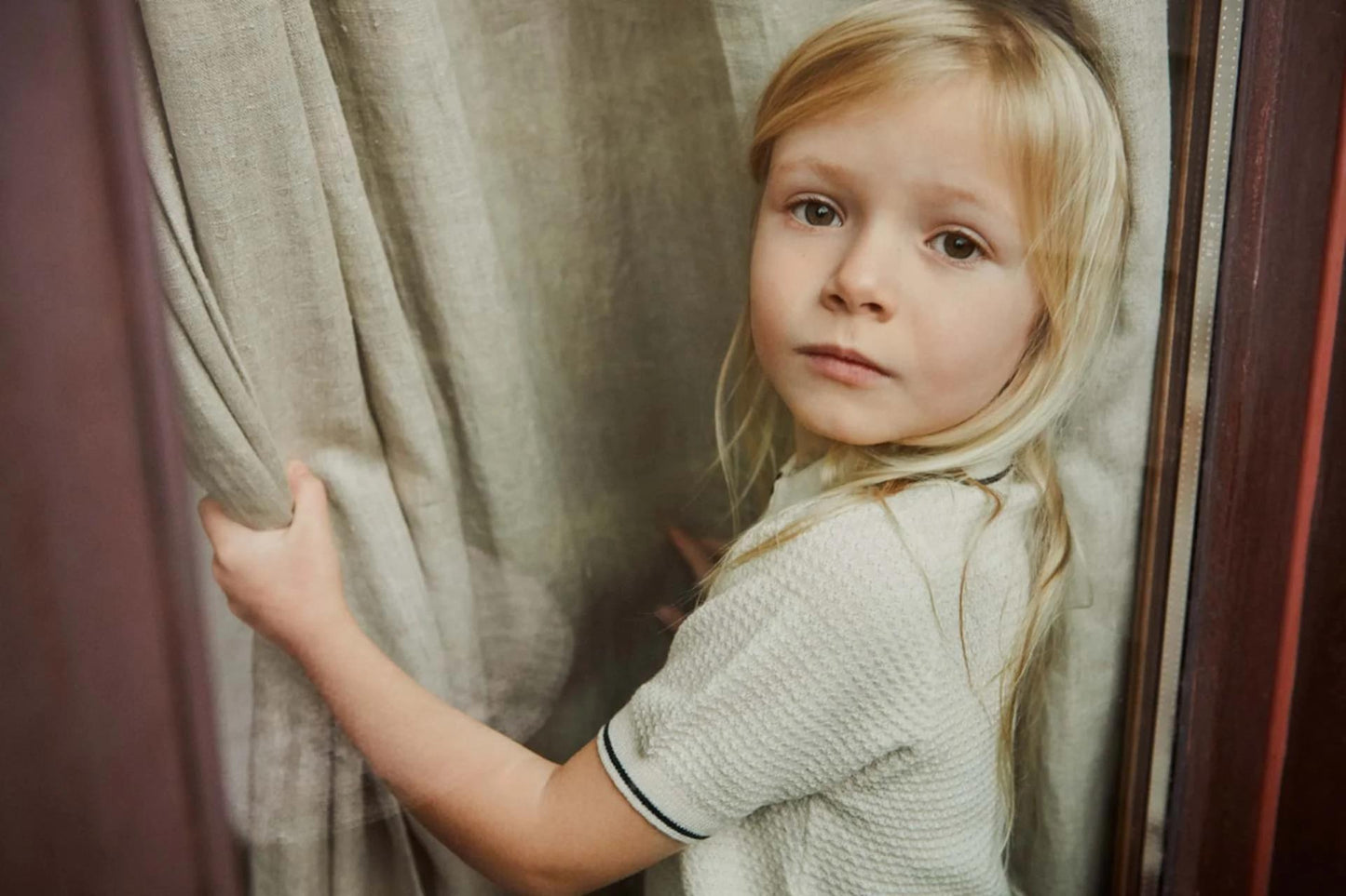 Pique Polo, Ecru- Fub