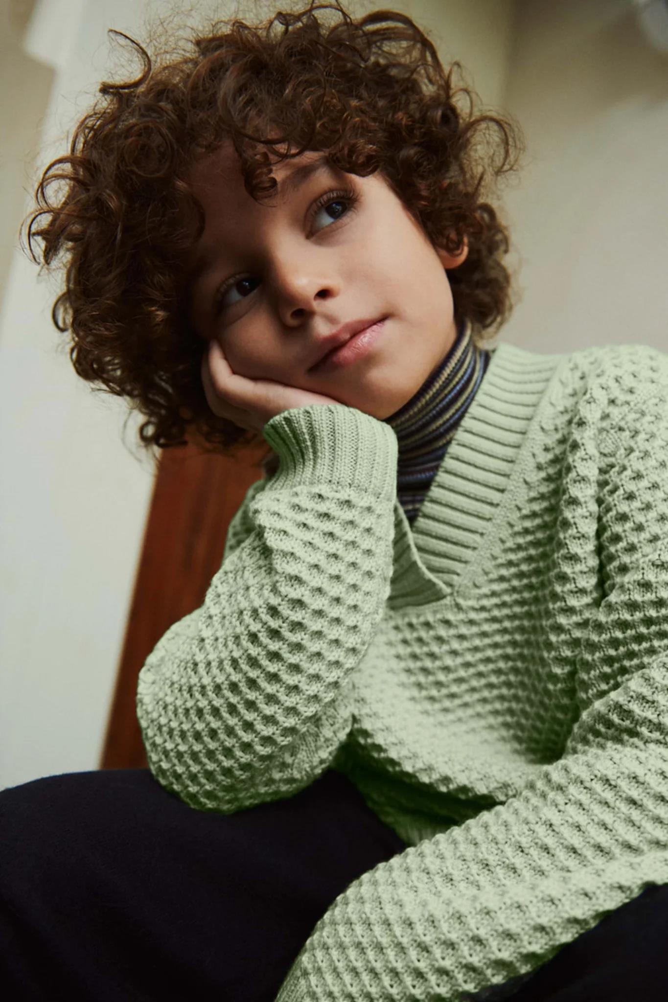 Rollneck Blouse, Multi Stripe - Fub