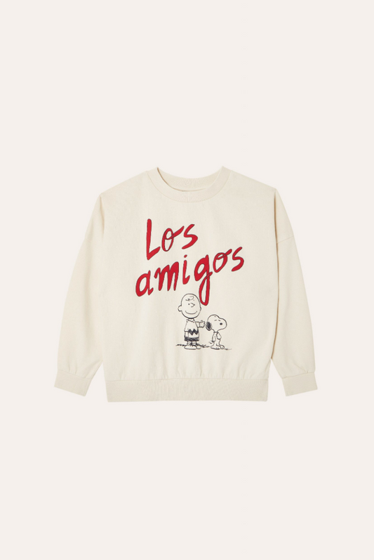 Snoopy Los Amigos Oversized Kids Sweatshirt- The Campamento