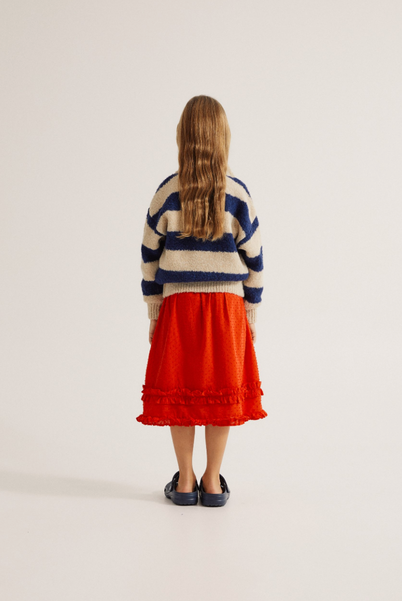 Blue Stripes Cardigan - The Campamento
