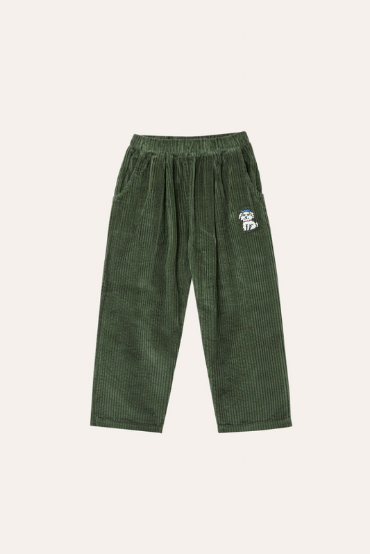 Bicoloured Bands Kids Trousers - The Campamento