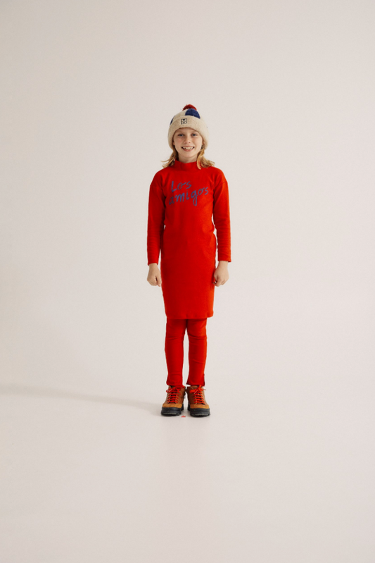 Blue Striped Kids Beanie- The Campamento