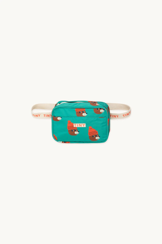 Tiny Bears Fanny Bag,emerald- Tiny Cottons