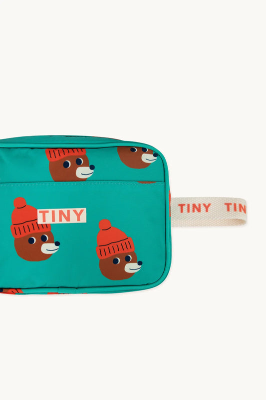 Tiny Bears Fanny Bag,emerald- Tiny Cottons