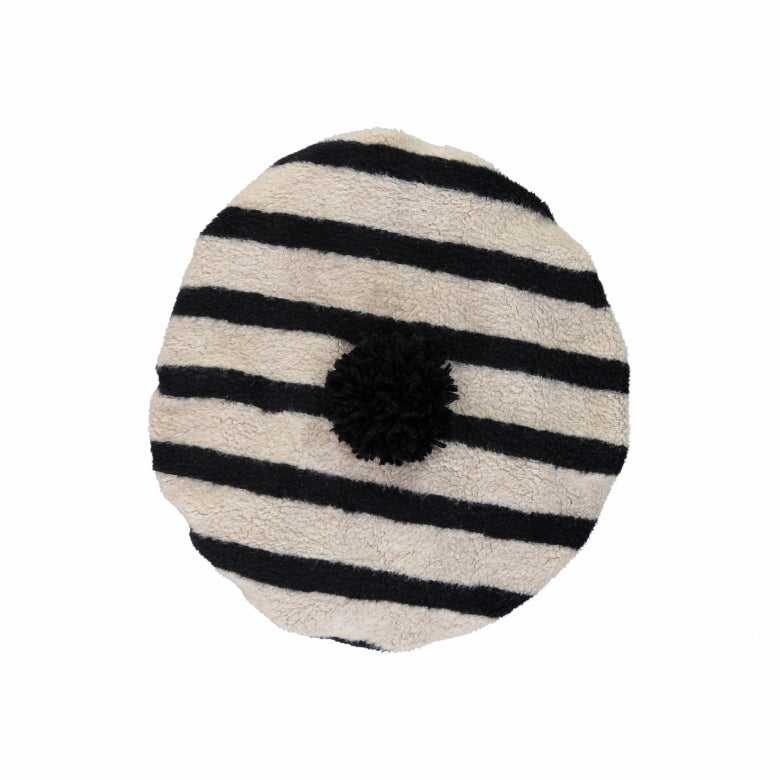 Cleo Beret Parisian Stripes-Bebe Organic