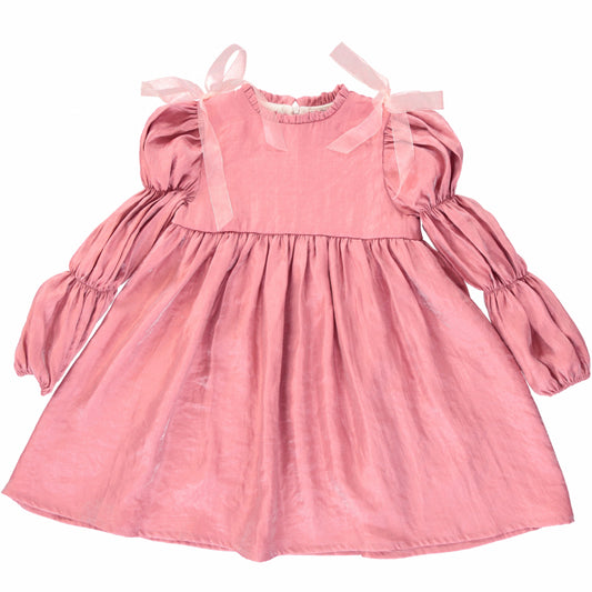 Elizabeth Dress, Mauvelous -Bebe Organic