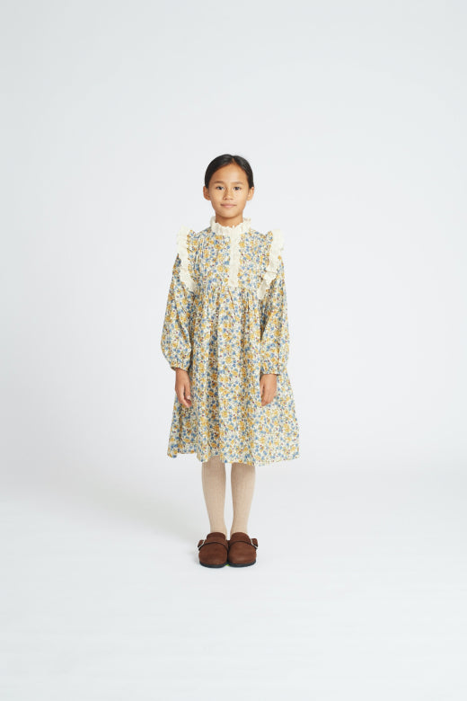 Lily Dress ,Jardin Fleuri -Bebe Organic