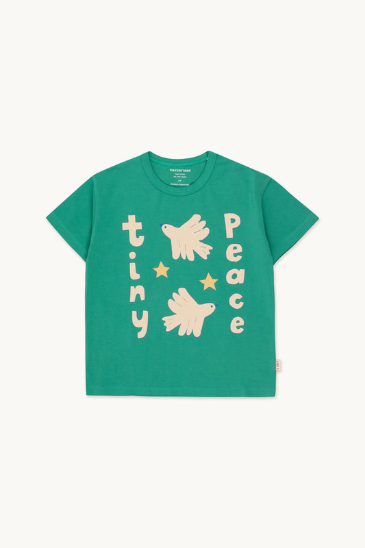 Tiny Peace Tee- Tiny cottons