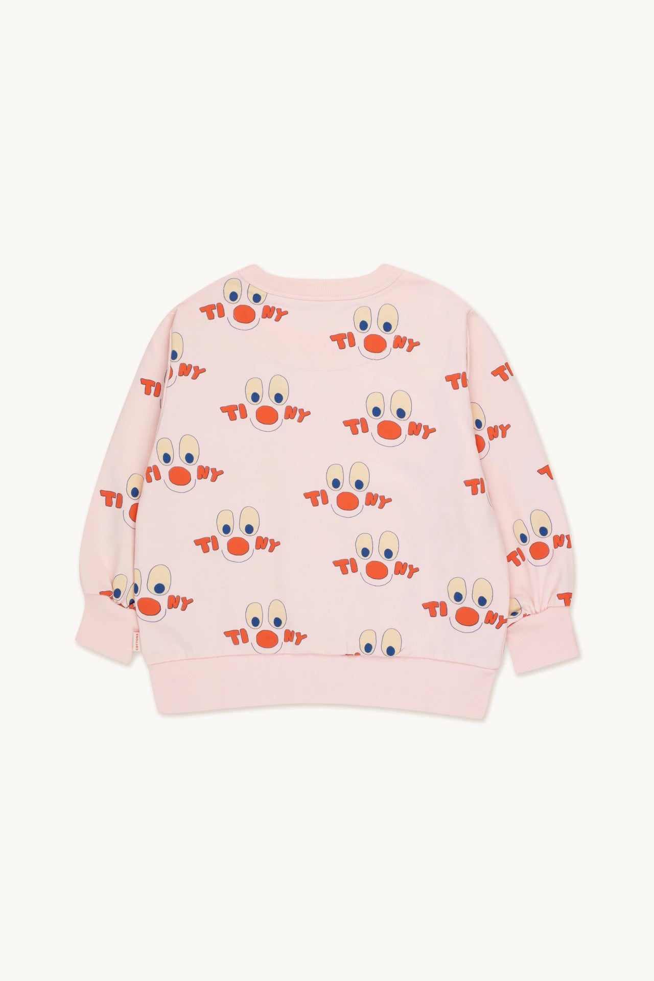 Clowns Sweatshirt, Vanilla - Tiny cottons