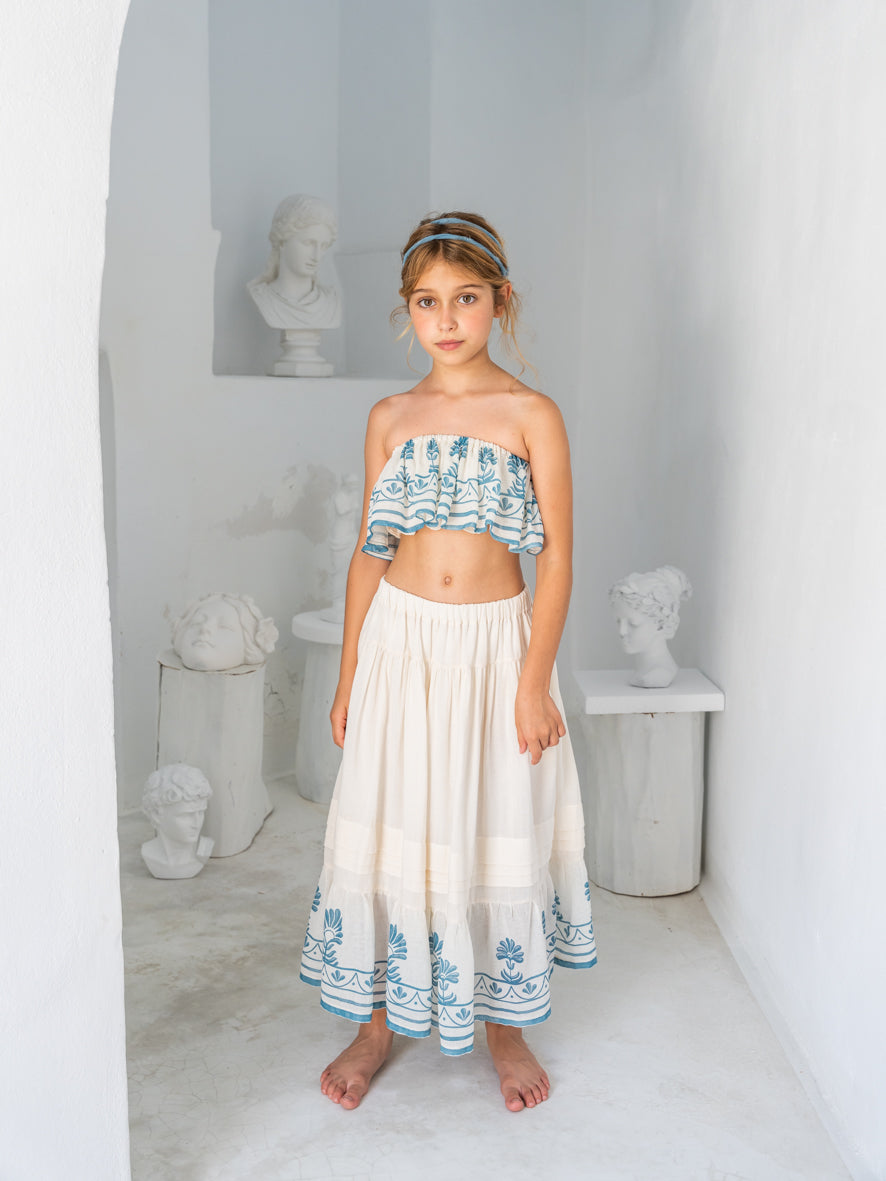 Skirt Chloris, Ecru- Belle Chiara