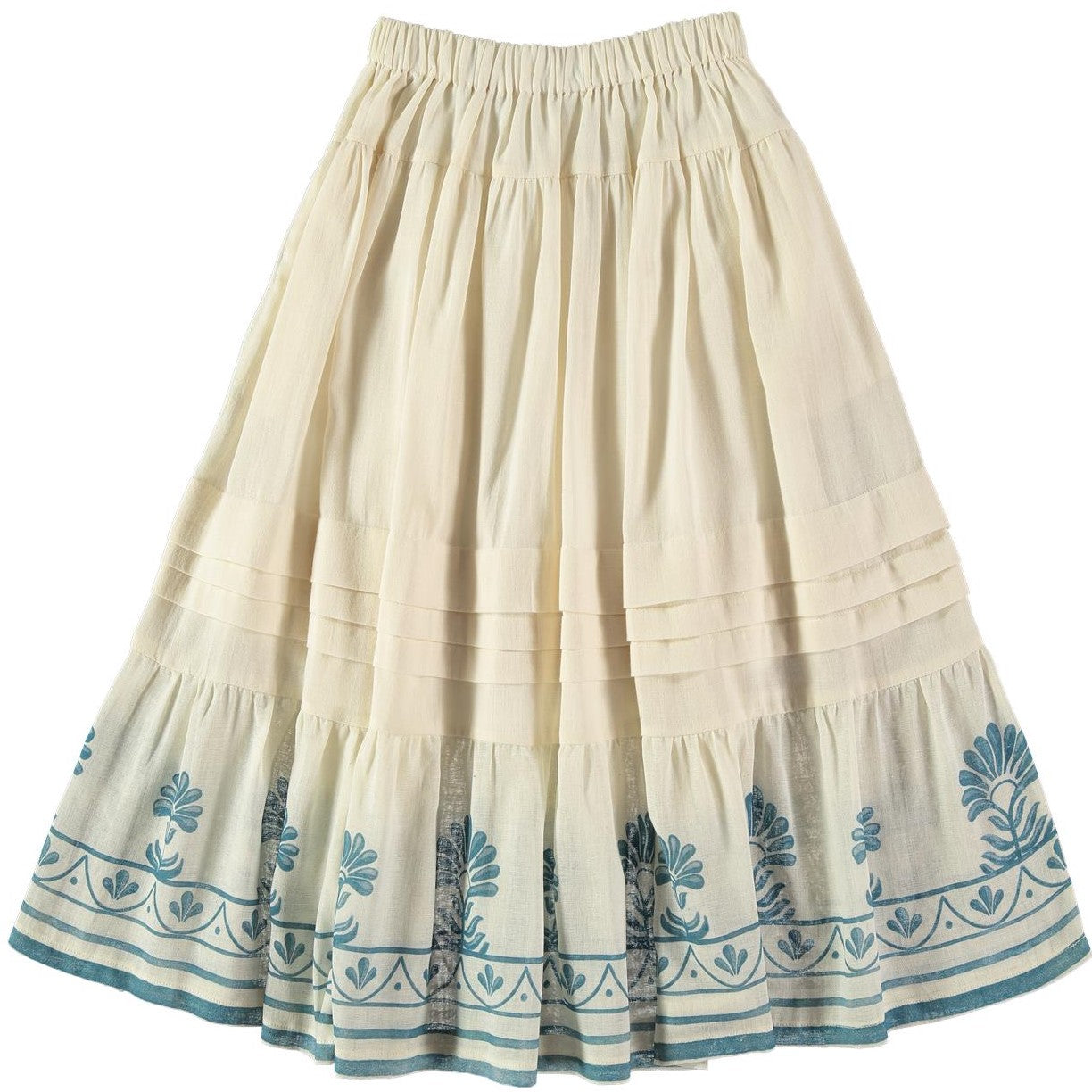 Skirt Chloris, Ecru- Belle Chiara