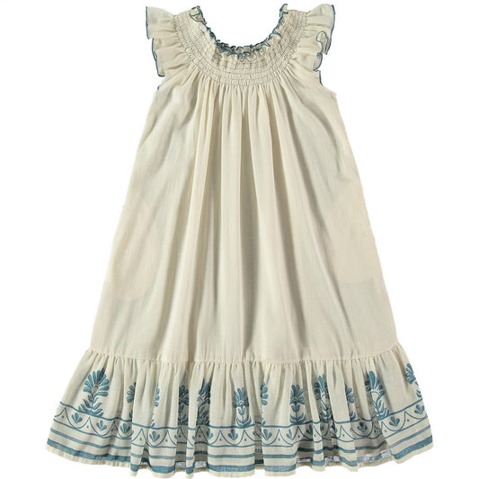 Dress Chlorine ,Ecru- Belle Chiara