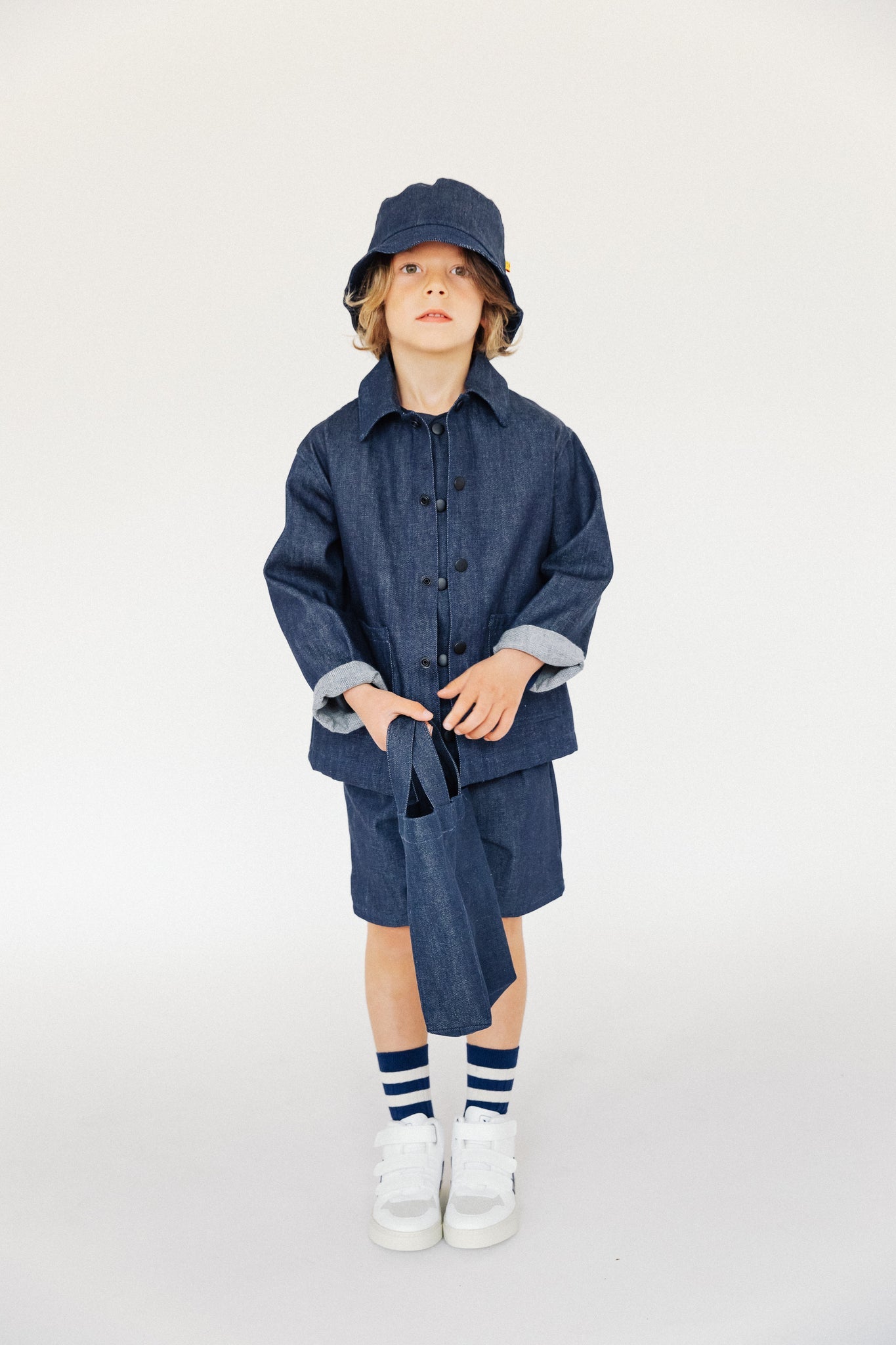 Small Tote Bag-P demin