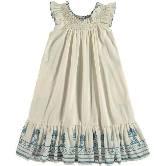 Dress Chlorine ,Ecru- Belle Chiara