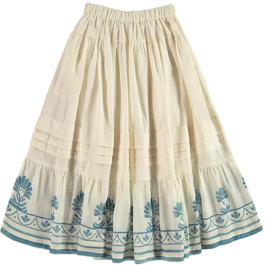 Skirt Chloris, Ecru- Belle Chiara