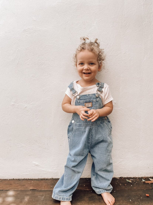 Teen Spirit Overall ,Mid Blue Denim-Twin Collective