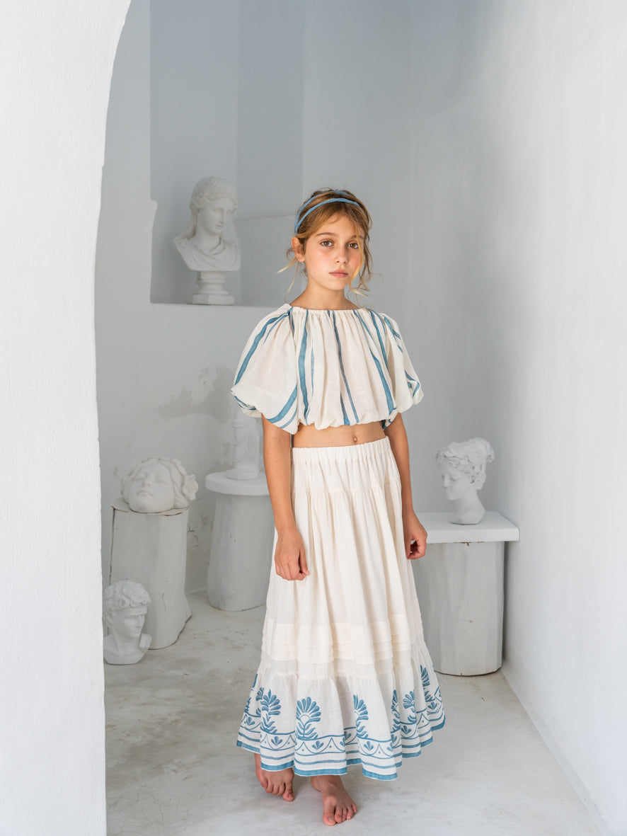 Skirt Chloris, Ecru- Belle Chiara