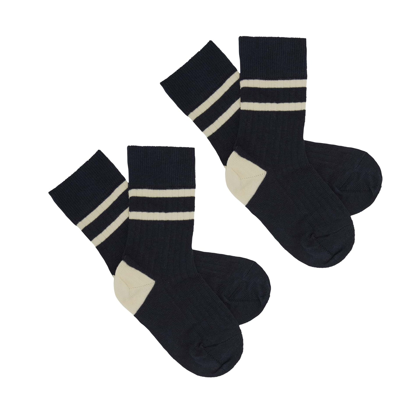 Rib Socks, Dark Navy - Fub