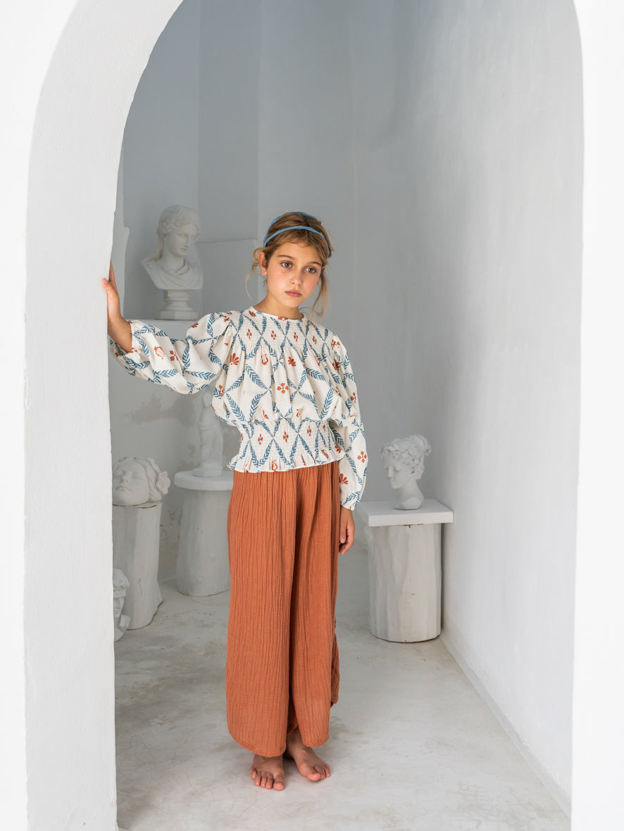 Blouse Clio ,Laurel Diamond- Belle Chiara