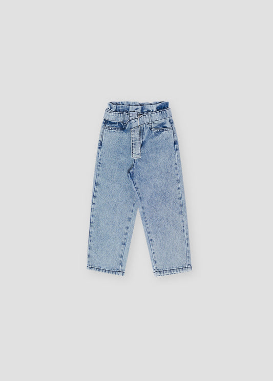 Bimba Pant Blue Denim-The New Society