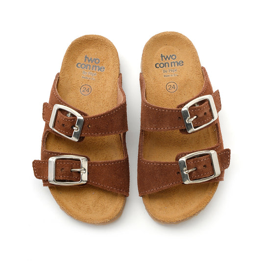 Maxime sandals Brown- PèPè x Two Con Me