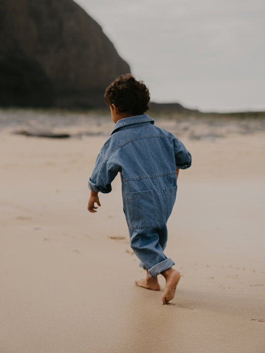 The Denim Boiler Suit-The Simple Folk