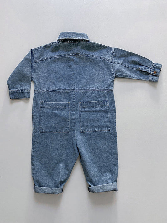 The Denim Boiler Suit-The Simple Folk