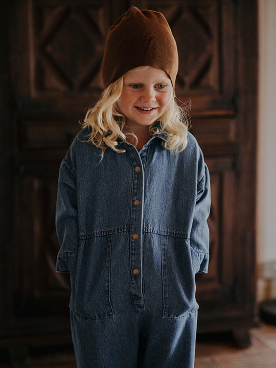 The Denim Boiler Suit-The Simple Folk