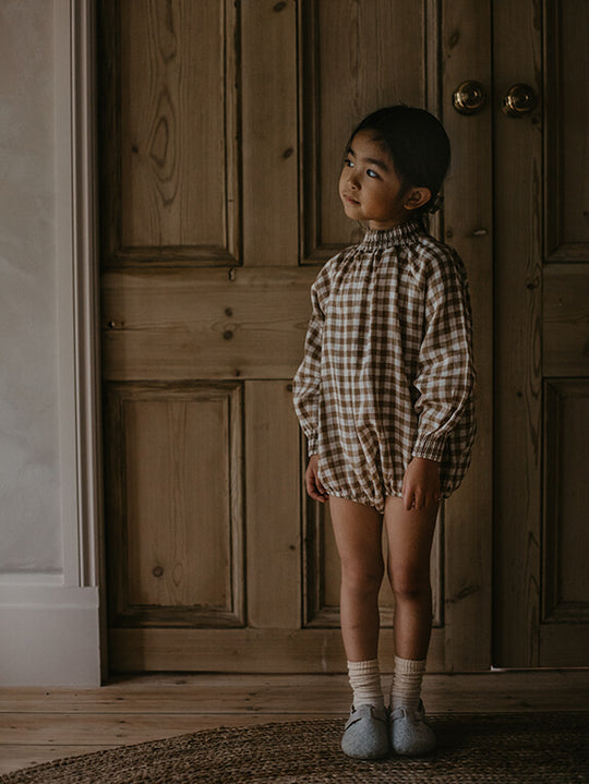 The Gingham Bodysuit-The Simple Folk