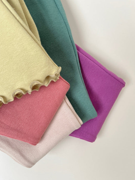 Flare cotton pants-Pippi Lotta