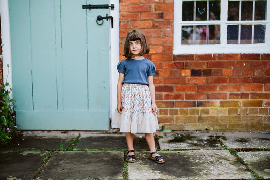 Pointelle Organic T-shirt - Little Cotton Clothes