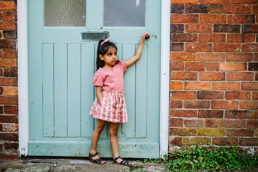 Pointelle organic t-shirt-Little Cotton Clothes