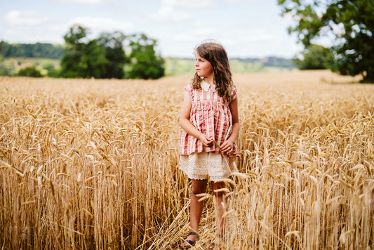 Coco Culottes broderie Anglaise in oat-Little Cotton Clothes