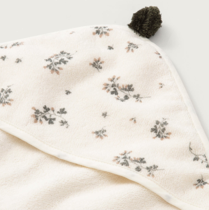 Clover Hooded Baby Towel-Garbo&Friends