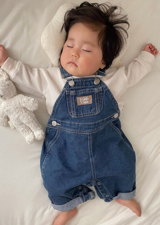 Teen Spirit Overall ,Dark Blue Denim-Twin Collective