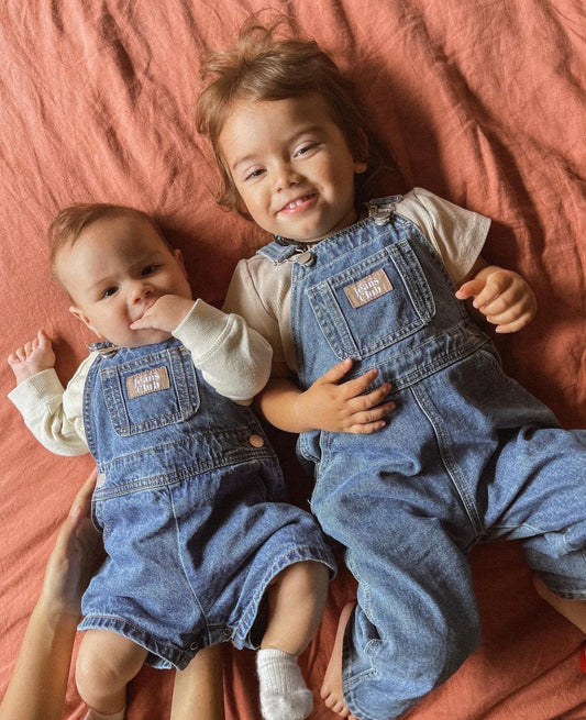 Teen Spirit Overall ,Mid Blue Denim-Twin Collective