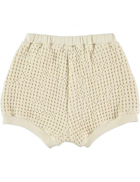 Short ,Ecru Jaquard- Belle Chiara