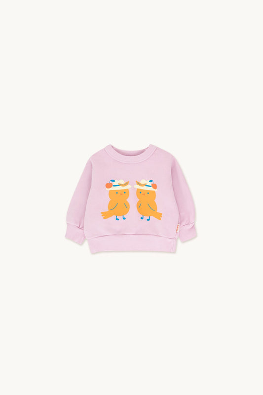Birds Baby Sweatshirt- Tiny Cottons