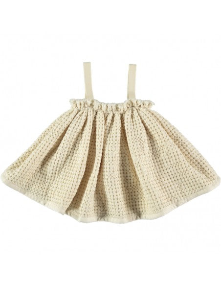 Top Suspenders ,Ecru Jaquard - Belle Chiara