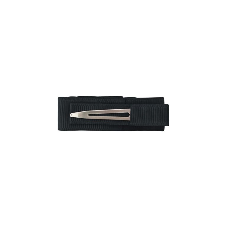 Small layered hair bow alligator clip-Milledeux