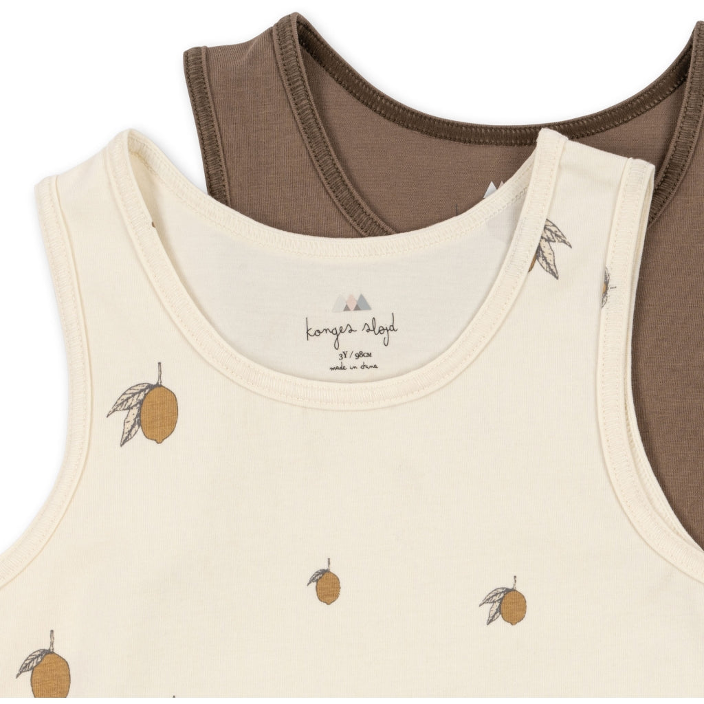 Basic 2 Pack Tanktop Gots- Konges Slojd
