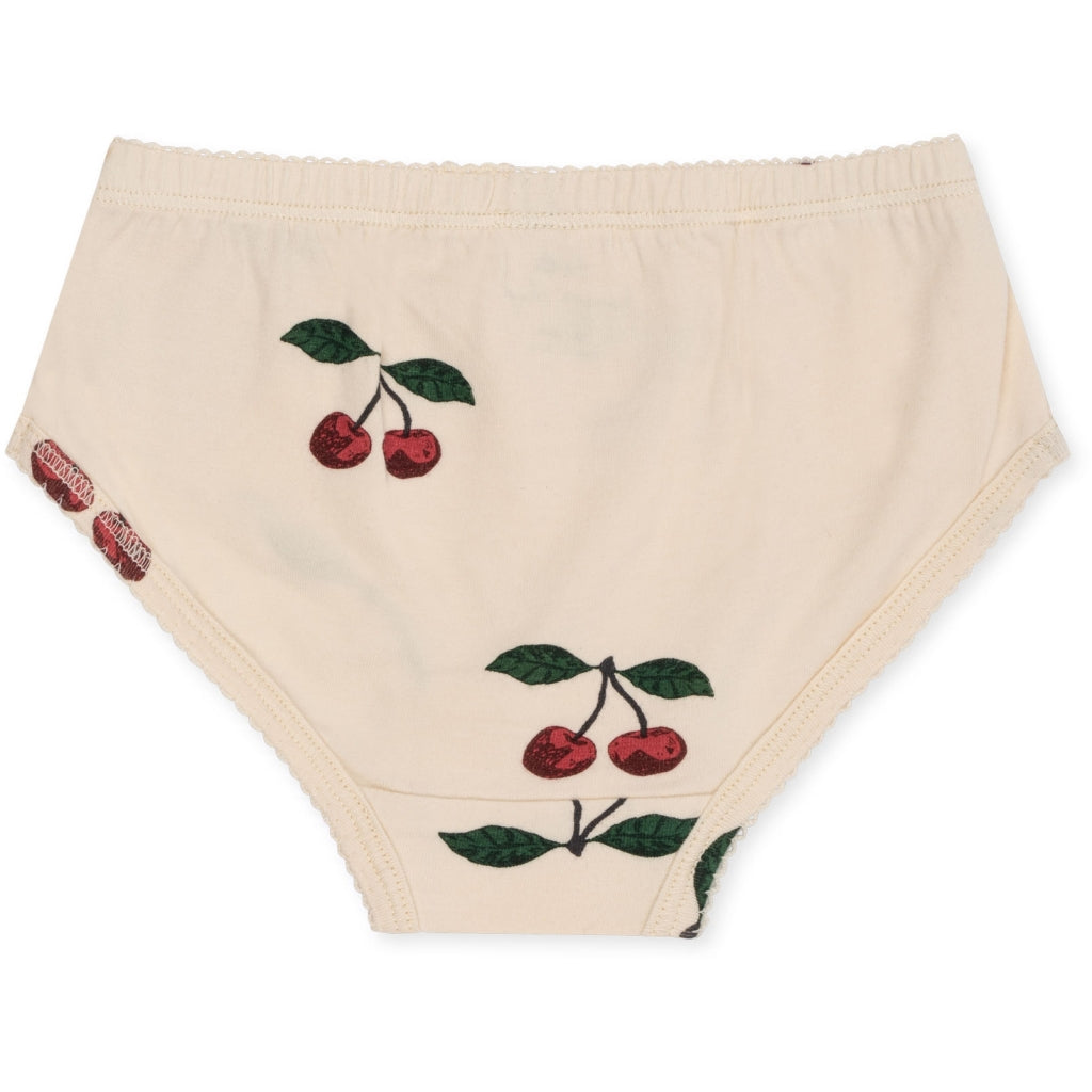 2 Pack Basic Underpants,ma grande cerise/nouvelle peach- Konges Slojd