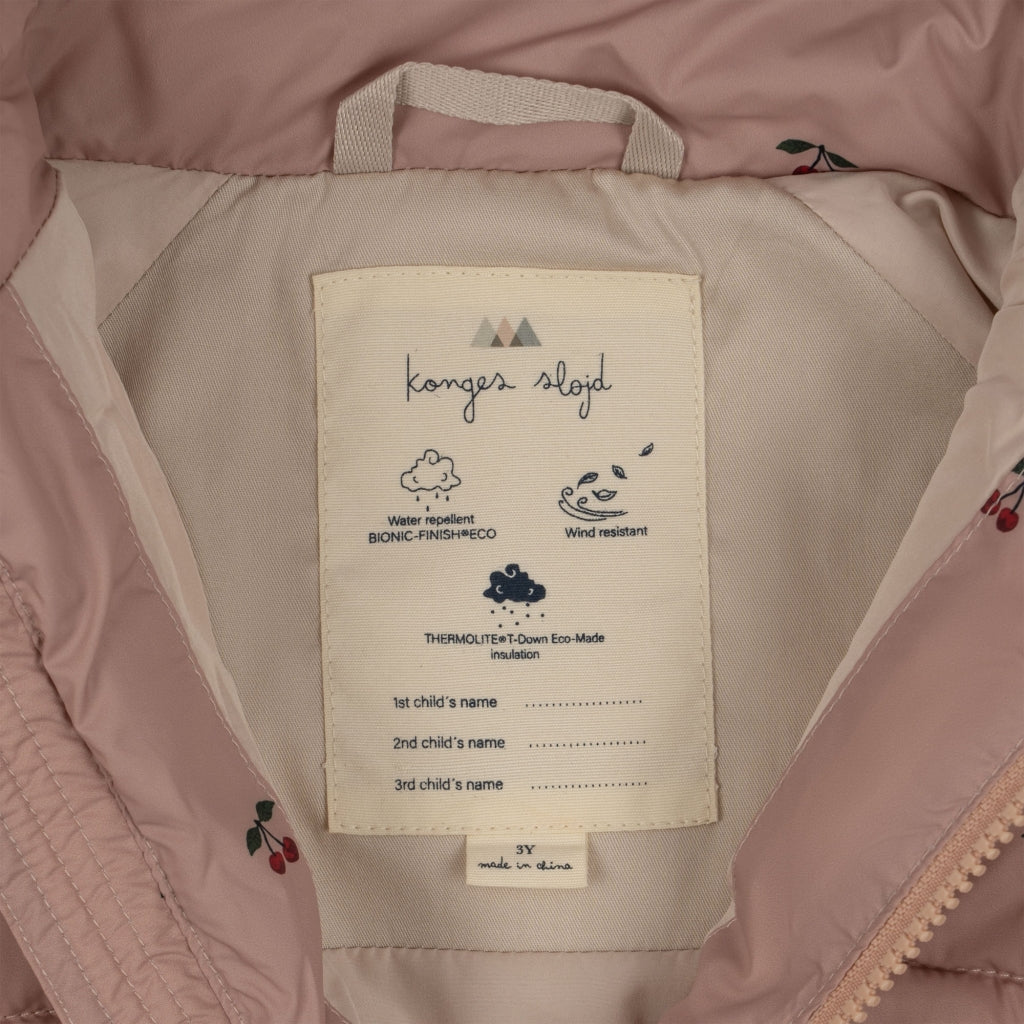 Nuka Jacket , Cherry Blush- Konges Slojd