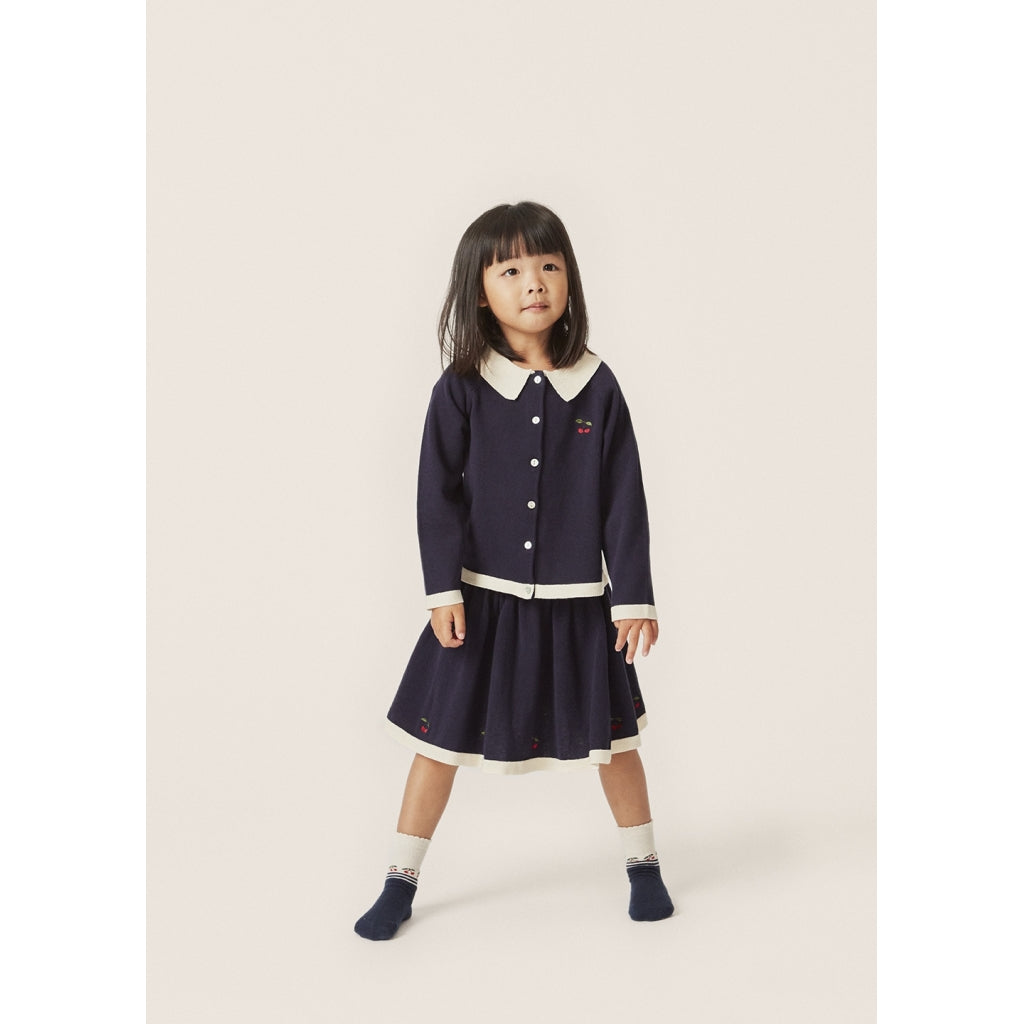 Venton Knit Cardigan ,Navy- Konges Slojd