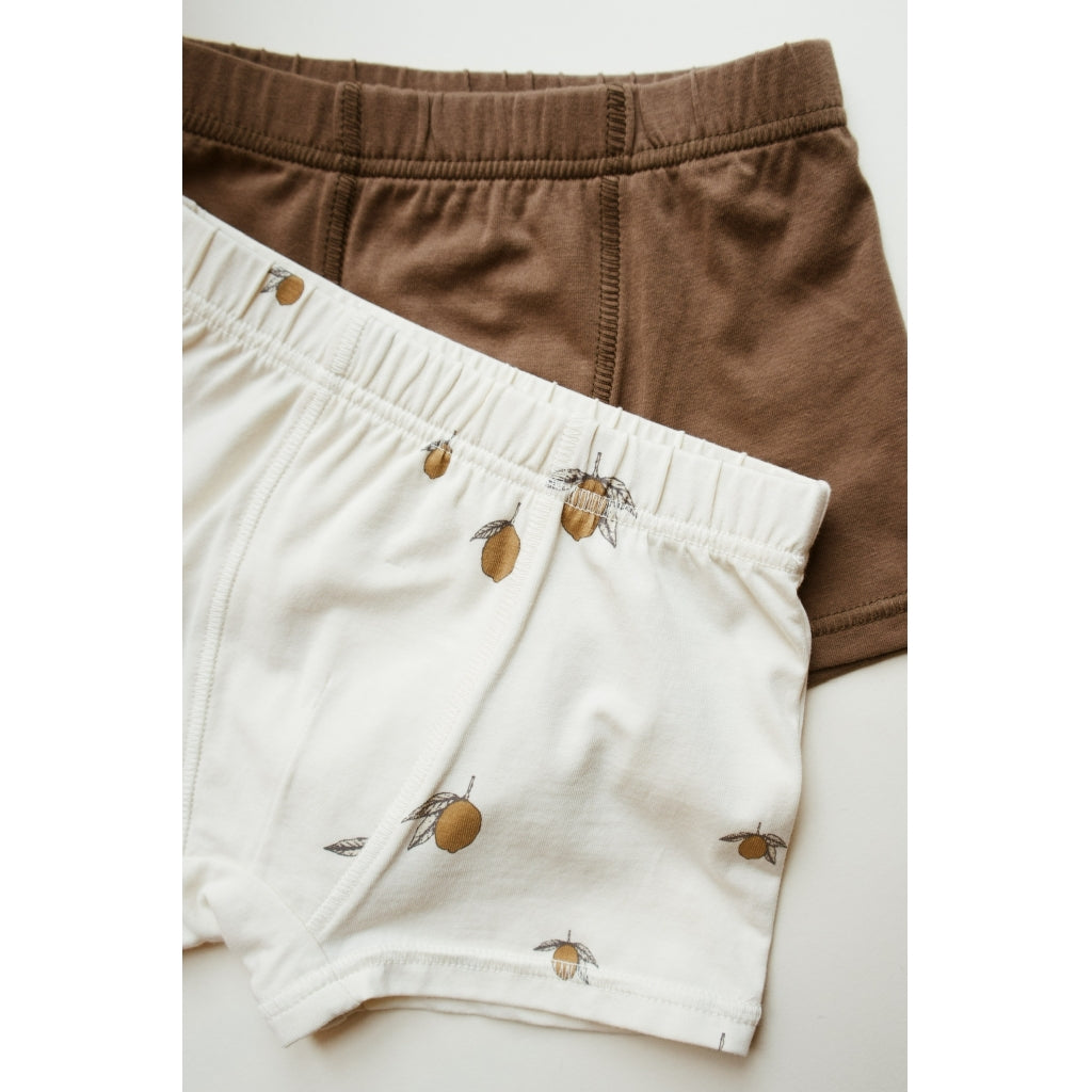 Basic 2 Pack Boy Boxers Gots- Konges Slojd