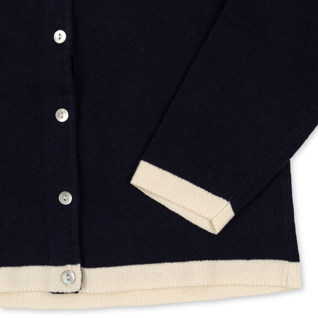Venton Knit Cardigan ,Navy- Konges Slojd