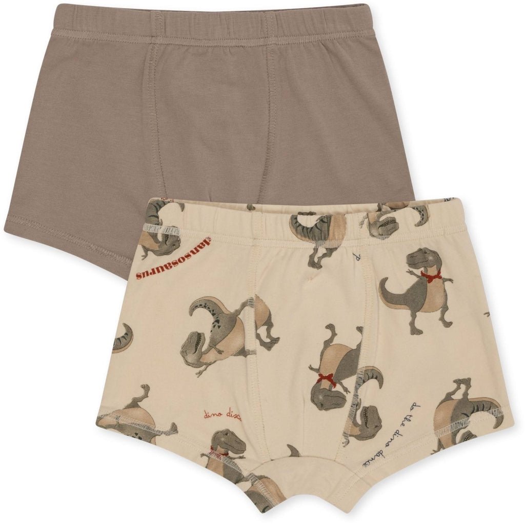 Basic 2 Pack Boy Boxers Gots- Konges Slojd